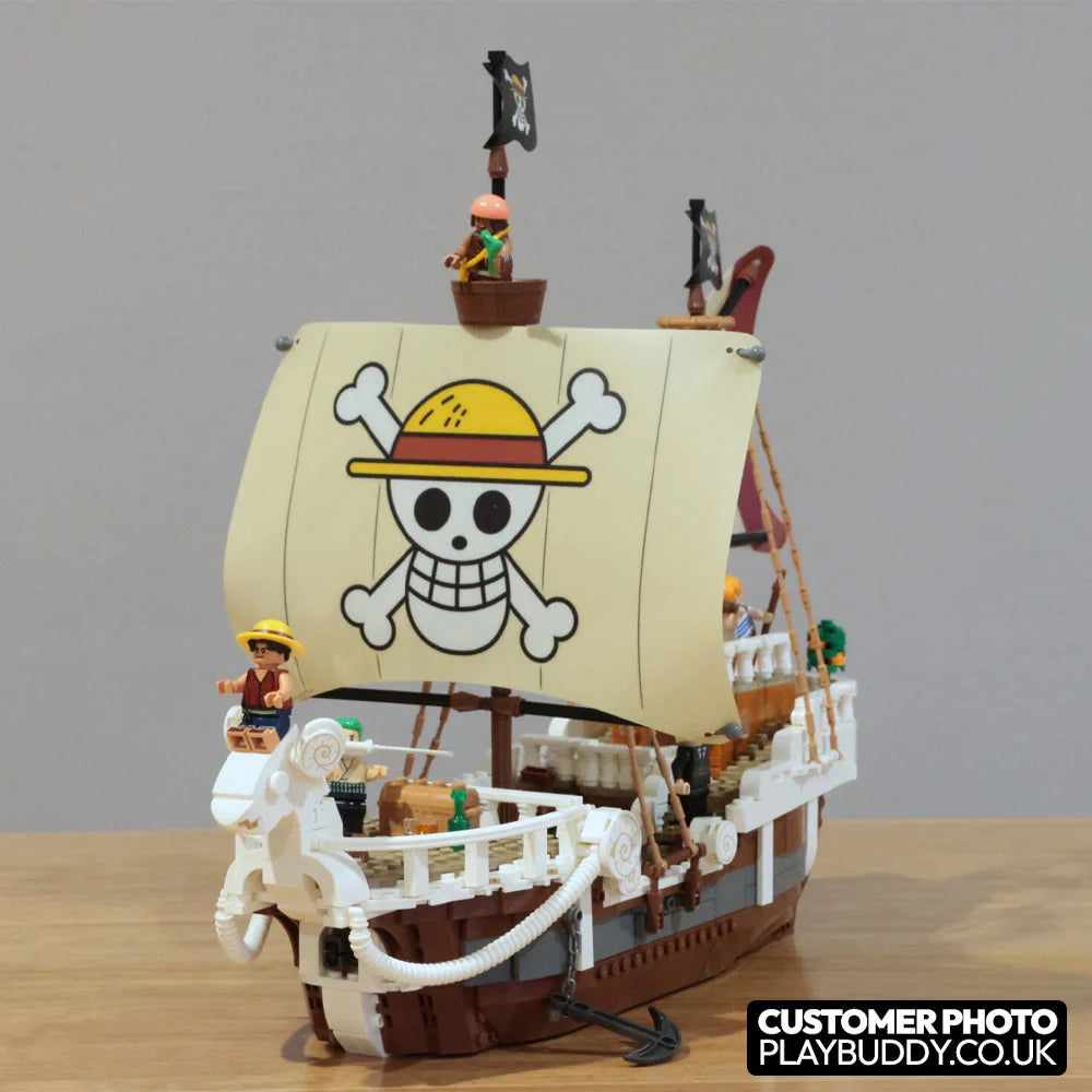 The Going Merry Pirate Ship (75639) 1376PCS Building Blocks w/ Figures The Going Merry Pirate Ship Building Blocks