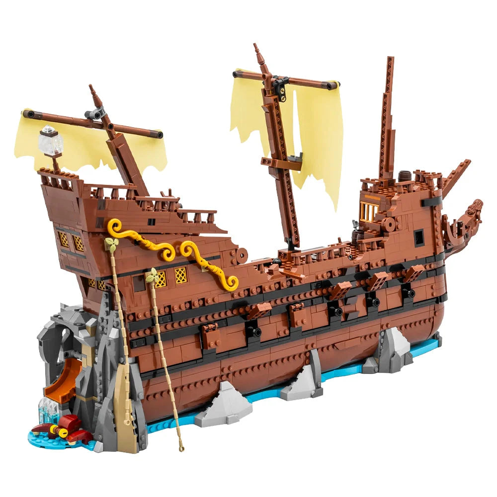 The Goonies Ship (21363) 2912PCS Building Blocks w/ Figures The Goonies Building Blocks