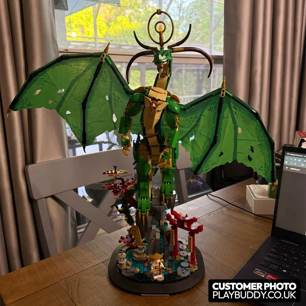 The Guardian Dragon (71847) 1650PCS Building Blocks w/ Figure - The Guardian Dragon - Building Blocks