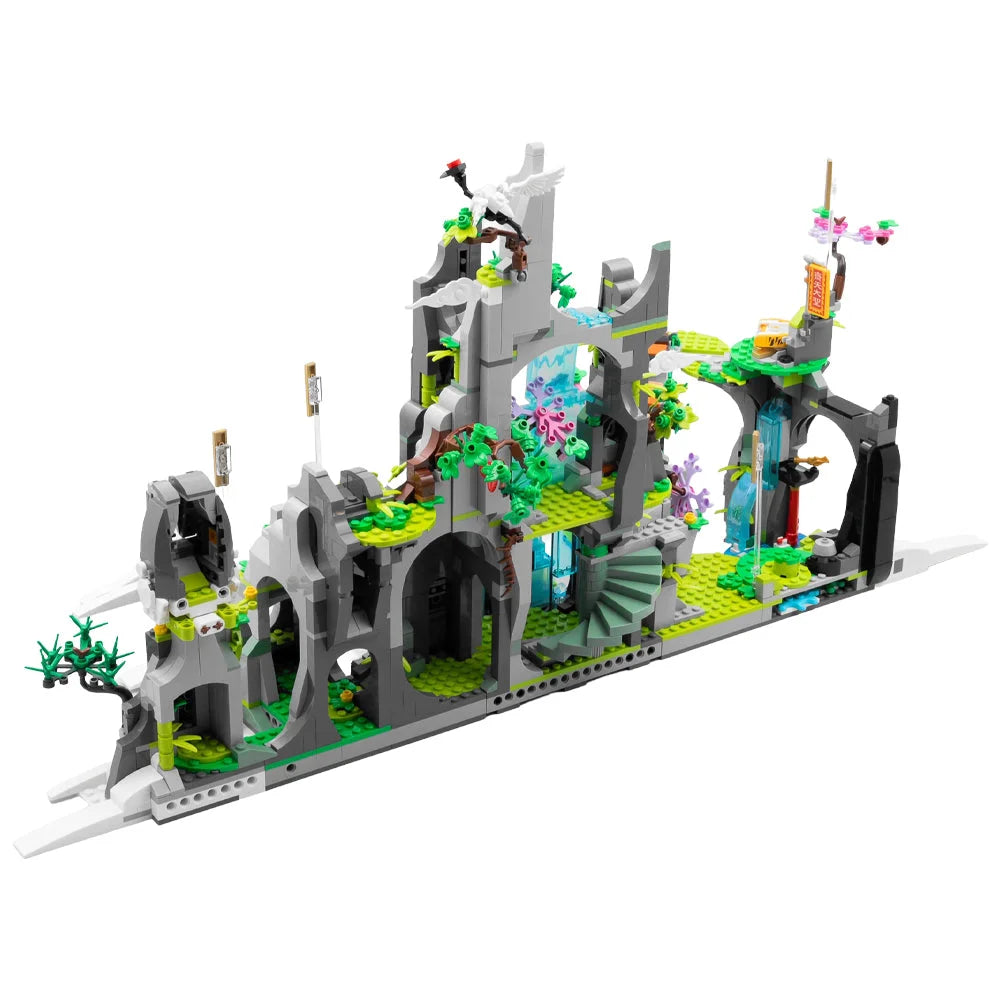 The Legendary Flower Fruit Mountain (80024) 1949PCS Building Blocks w/ Figures The Legendary Flower Fruit Mountain