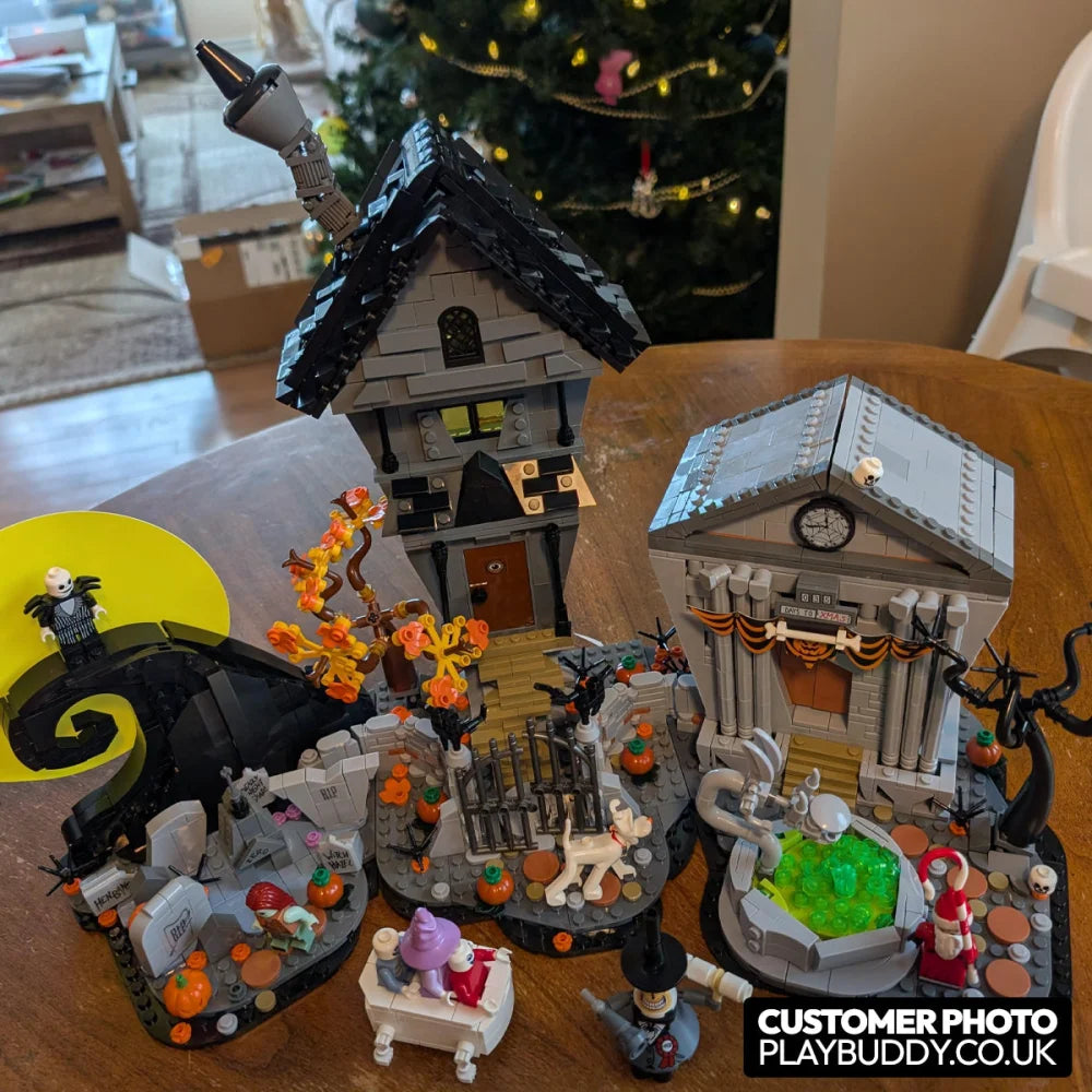 The Nightmare Before Christmas (21351) 2193PCS Building Blocks w/ 6 Figures The Nightmare Before Christmas Building