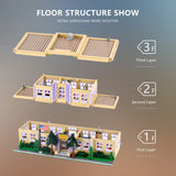 The Simpsons: Springfield Elementary School 3500PCS Building Blocks w/ Box - Springfield Elementary School - Building