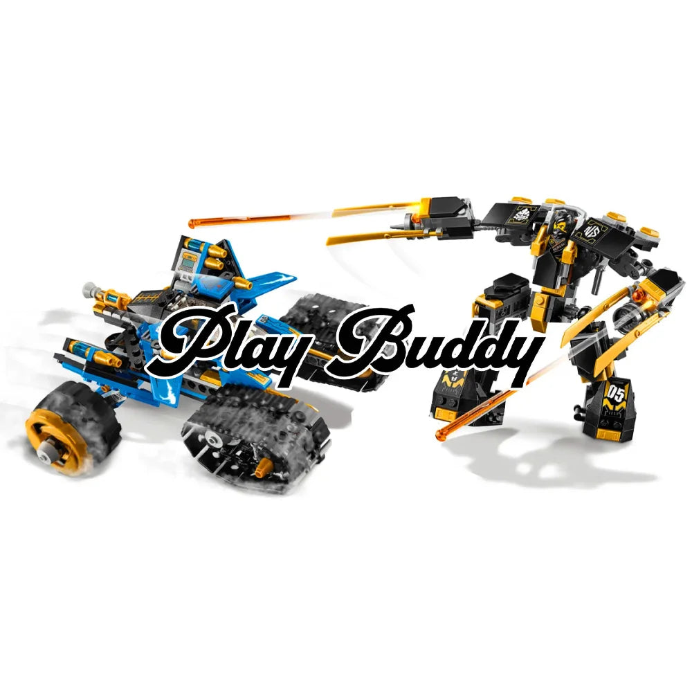Thunder Raider (71699) 576PCS Building Blocks w/ 6 Mini Figures Thunder Raider / 576 Pieces Building Blocks