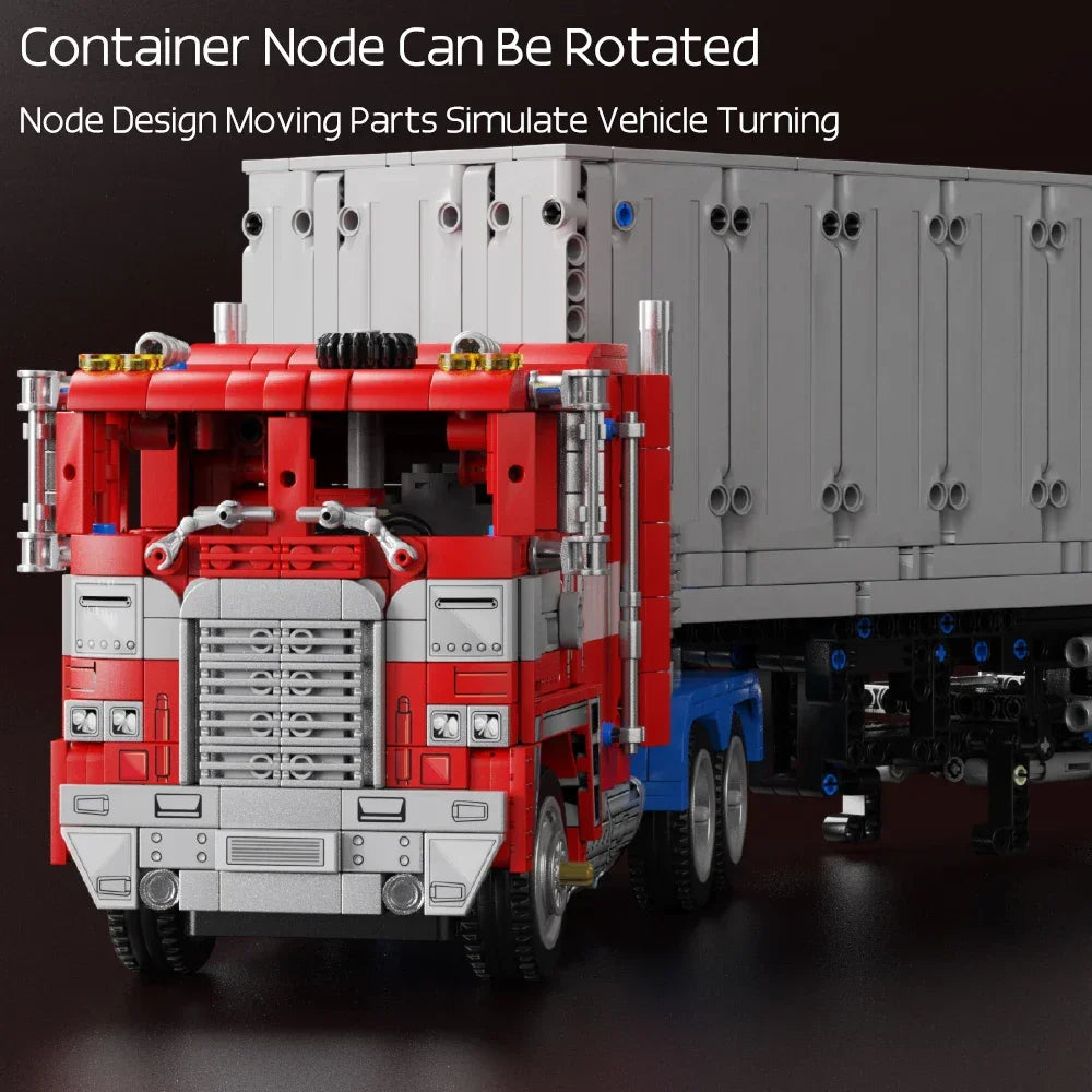 Transformers Optimus Prime Truck 2073PCS Building Blocks MOC Bricks Optimus Prime Truck Building Blocks