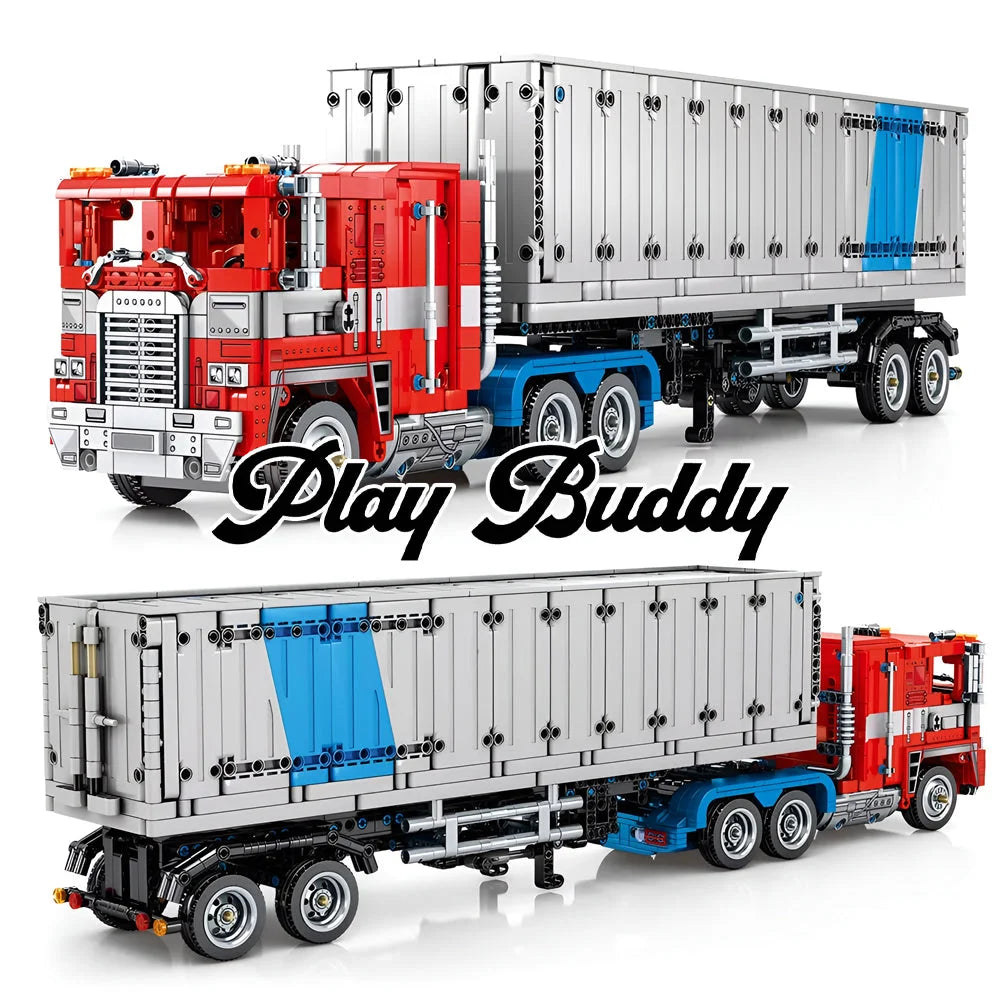 Transformers Optimus Prime Truck 2073PCS Building Blocks MOC Bricks Optimus Prime Truck Building Blocks
