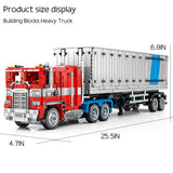 Transformers Optimus Prime Truck 2073PCS Building Blocks MOC Bricks Optimus Prime Truck Building Blocks