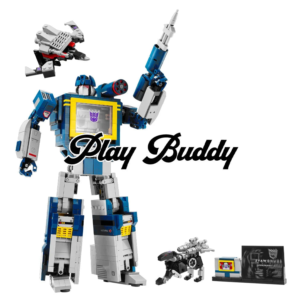 Transformers: Soundwave (10358) 1505PCS Building Blocks High-Quality ABS Kit Transformers Soundwave Building Blocks