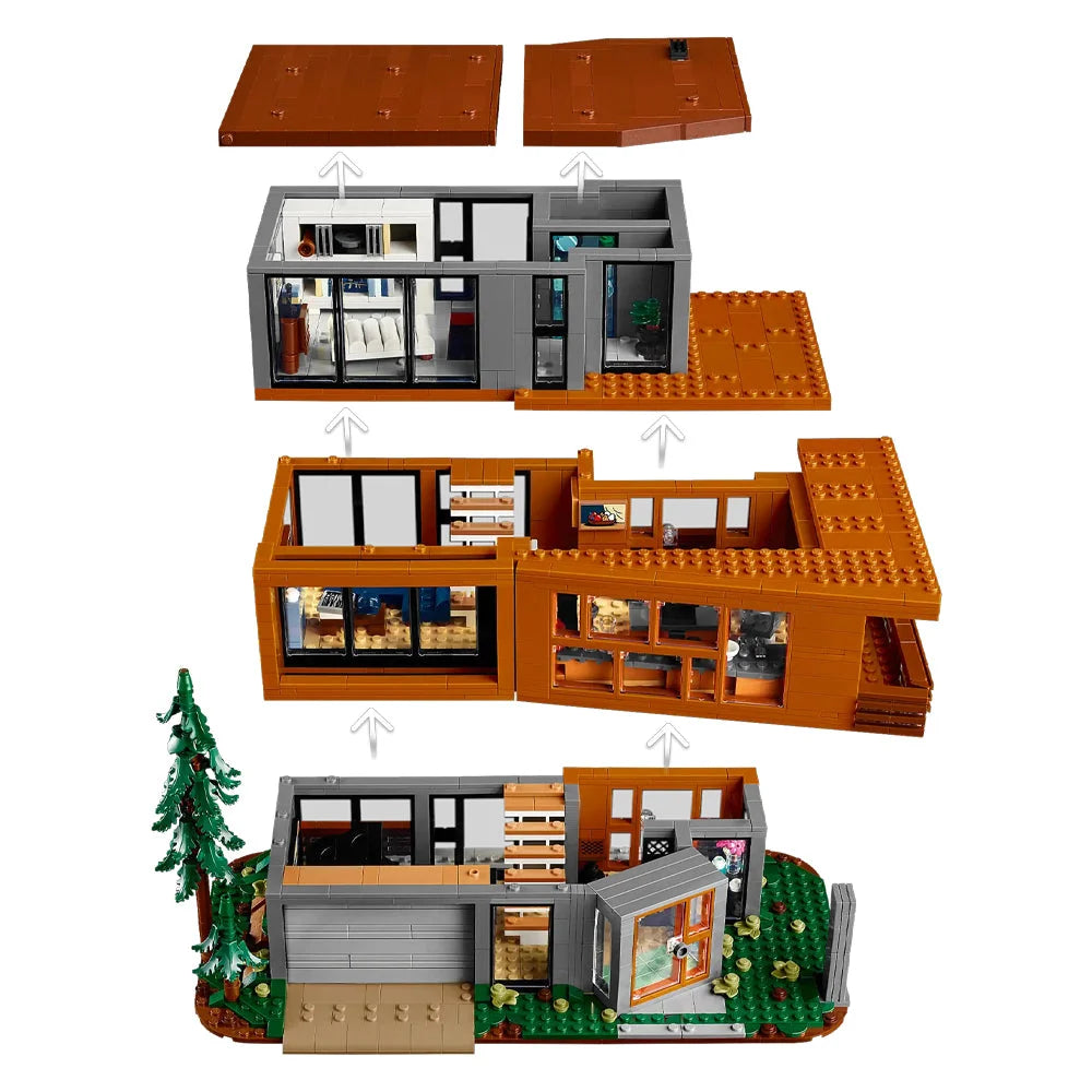 Twilight The Cullen House (21354) 2001PCS Building Blocks w/ 7 Figures - Twilight The Cullen House - Building Blocks