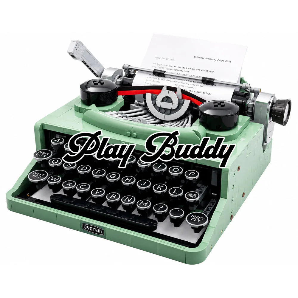 Typewriter (21327) 2079PCS Building Blocks Assembly Bricks - Typewriter - Building Blocks