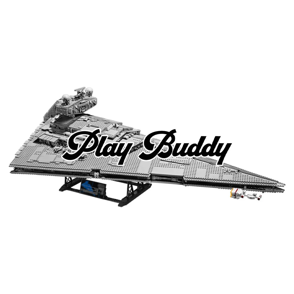 UCS Imperial Star Destroyer (75252) Building Blocks 4784PCS w/ 2 Figures - UCS Imperial Star Destroyer - Building Blocks