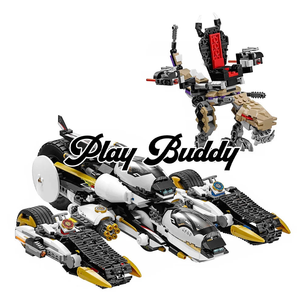 Ultra Stealth Raider (70595) 1093PCS Building Blocks w/ 7 Figures - Ultra Stealth Raider - Building Blocks