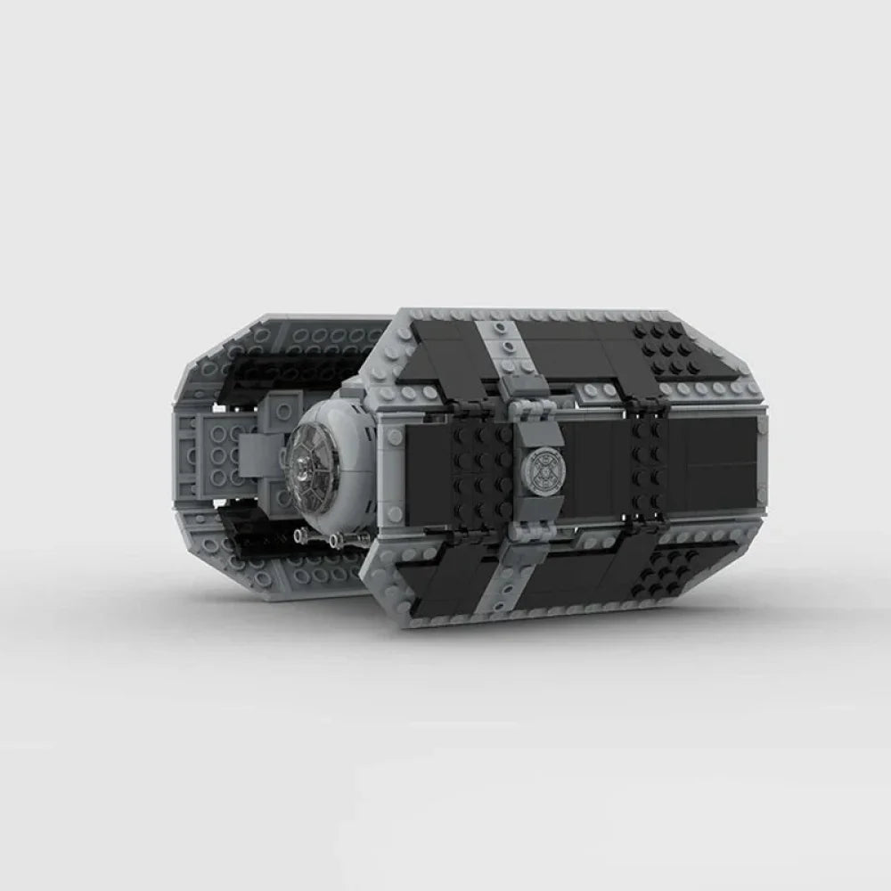 Vader’s TIE Fighter Advanced x1 Model Building Kit w/ Figurines DIY Gift Kids Vader’s TIE Fighter / No Box Building