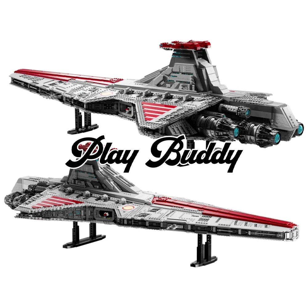 Venator-Class Republic Attack Cruiser (75367) Building Blocks 5374PCS ABS Kit Venator-Class Republic Attack Cruiser
