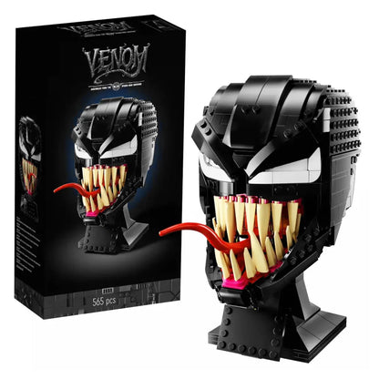 Venom Helmet Model Building Blocks Set Assembly Model Bricks Birthday Gifts With Box Building Blocks