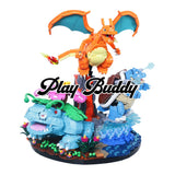 Venusaur Charizard and Blastoise (72153) 6838PCS Building Blocks - Venusaur, Charizard and Blastoise - Building Blocks