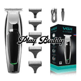 VGR V-030 Barber Clippers Rechargeable Haircut Trimmer Cordless Electric Machine Black Electric Shaver