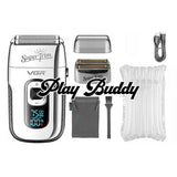 VGR V-332 Electric Razor Foil Shaver Men Cordless Shaving Skin Fade Barber Kit Silver Electric Shaver
