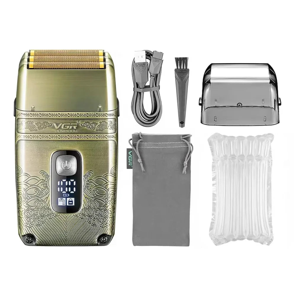 VGR V-335 Foil Shaver Men Electric Razor Cordless Beard Bald Head Skin Fade No Box Electric Shaver