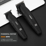 VGR V-640 Professional Barber Cordless Hair Clippers Set Beard Hair Trimmer Kit Electric Shaver