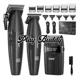 VGR V-640 S3 Professional Men’s Hair Clipper Trimmer Shaver Electric Barber Kit Black Electric Shaver