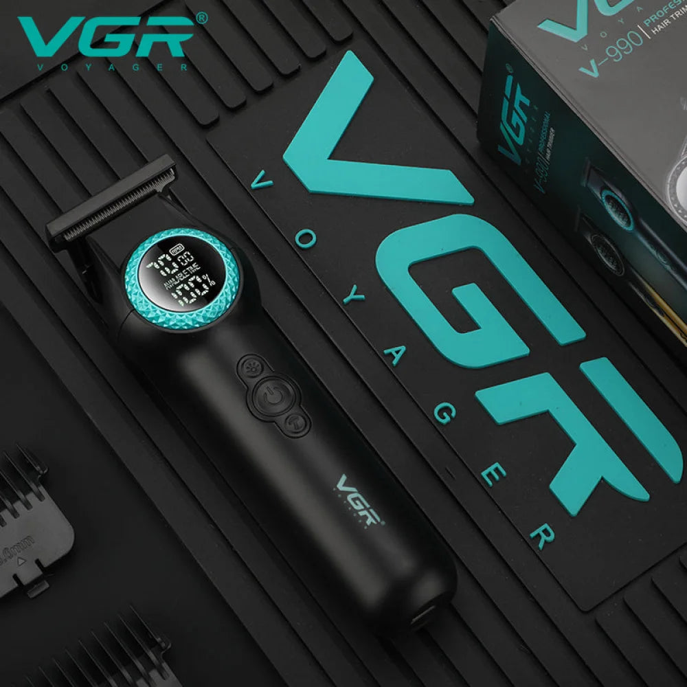 VGR V-990 Hair Trimmer Barber Hair Clipper Electric 8000RPM Cutting Machine Electric Shaver