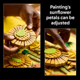 Vincent van Gogh Sunflowers (31215) 2615PCS Art Building Blocks Sunflowers Building Blocks