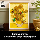 Vincent van Gogh Sunflowers (31215) 2615PCS Art Building Blocks Sunflowers Building Blocks