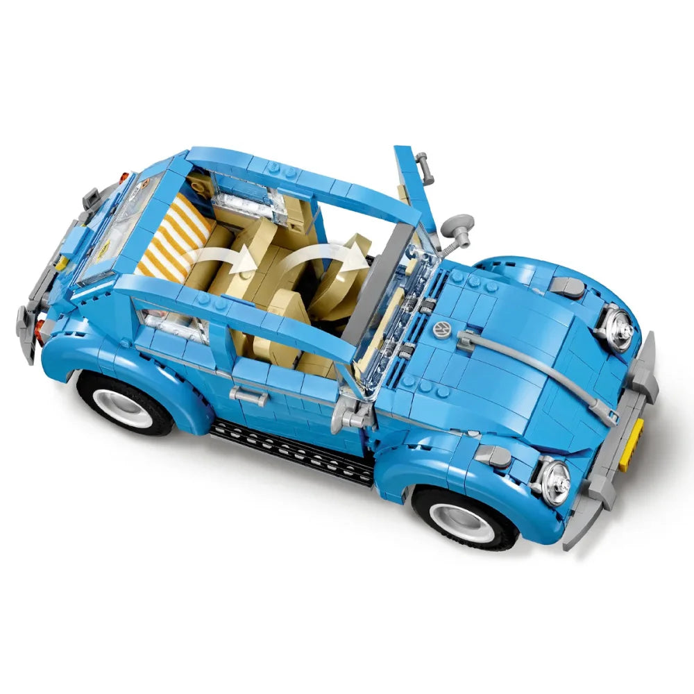 Volkswagen Beetle (10252) 1167PCS Car Model Building Blocks Volkswagen Beetle / 1167 Pieces Building Blocks
