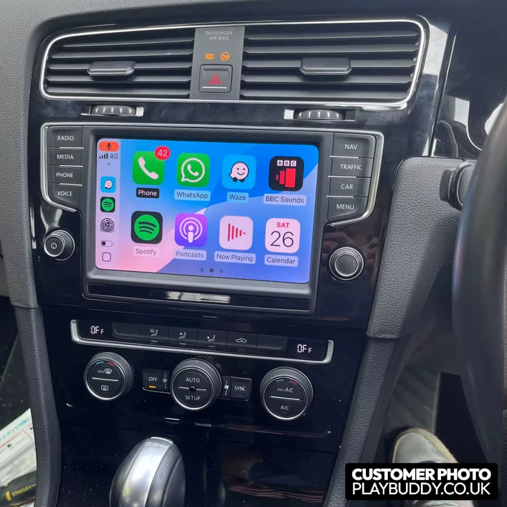 VW Wireless CarPlay & Android Auto for Volkswagen Skoda SEAT Retrofit MIB1/MIB2 MIB1/MIB2 Apple CarPlay & Android Auto
