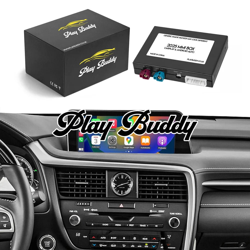 Wireless Apple CarPlay & Android Auto for Lexus ES/UX/NX/IS/RX/GX/RC 2018-2021 Lexus 2018-2021 with TouchPad Apple