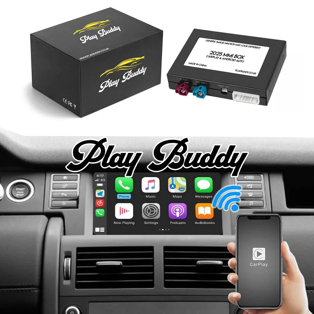 Wireless CarPlay & Android Auto Decoder Box For Jaguar & Land Rover Harman Host Apple CarPlay & Android Auto