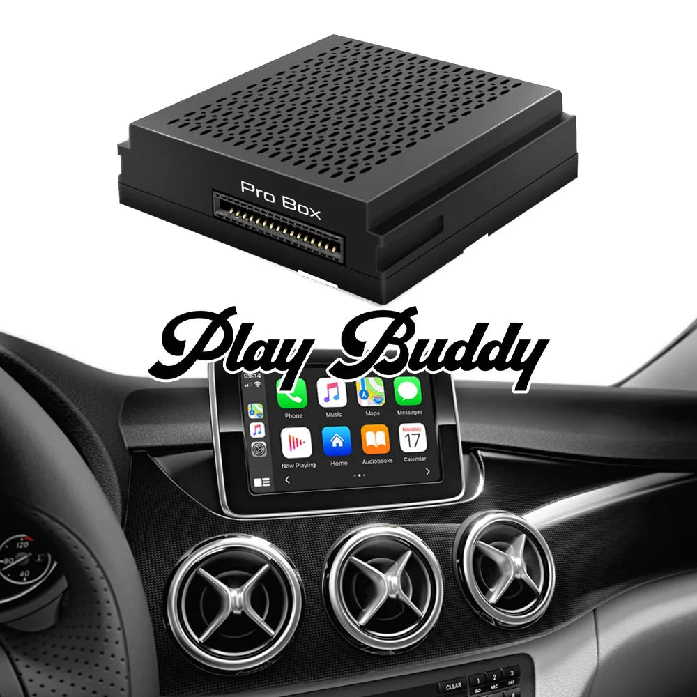 Wireless CarPlay & Android Auto for Mercedes Benz A/B/C/E/CLA/GLA/GLK/ML NTG4.5 NTG4.5 with Becker Slot Apple CarPlay &