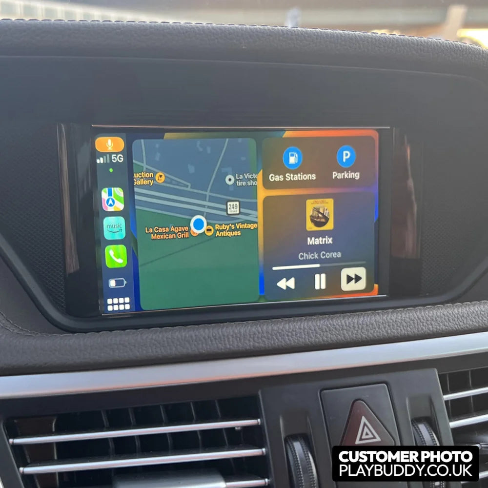 Wireless CarPlay & Android Box for Mercedes W204 W212 C207 S350 GLK300 NTG4.0 NTG 4.0 Apple CarPlay & Android Auto