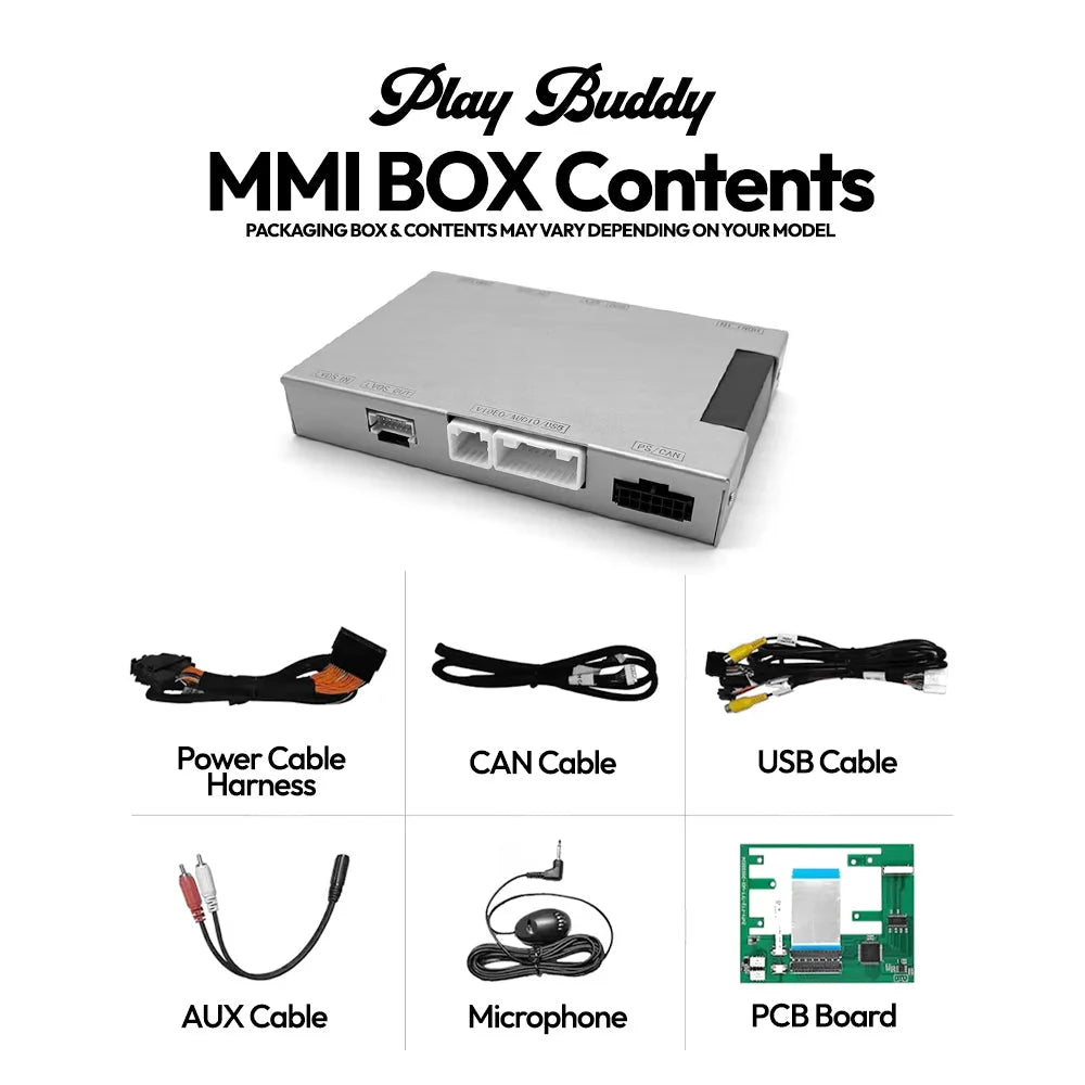 Wireless CarPlay & Android Retrofit Decoder Kit For Ford Sync2 Focus Fiesta Edge Ford Sync2 Apple CarPlay & Android Auto