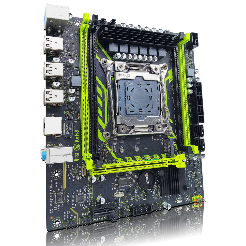 X99-8D4 ATX Motherboard Set + Xeon E5 2650 V4 CPU + 16GB DDR4 2133MHZ RAM Bundle Motherboard