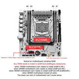 X99 Gaming mATX Motherboard Set + Xeon E5 2630 V4 CPU + DDR4 16GB REG ECC Memory Motherboard