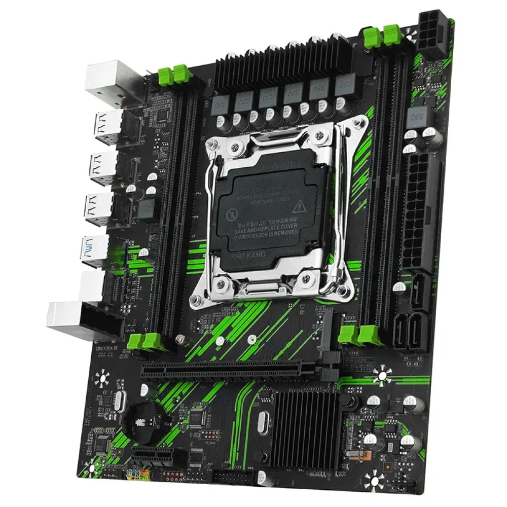 X99 PR9 LGA2011-3 mATX Motherboard + Xeon E5 2650 V3 CPU + 16GB DDR4 RAM Bundle Motherboard