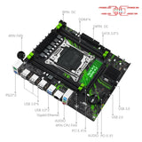 X99 PR9 LGA2011-3 mATX Motherboard + Xeon E5 2650 V3 CPU + 16GB DDR4 RAM Bundle Motherboard