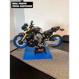 Technical Motorbike Yamaha MT-10 SP Building Blocks MOC Bike Assembly Bricks Yamha MT-10 SP Building Blocks