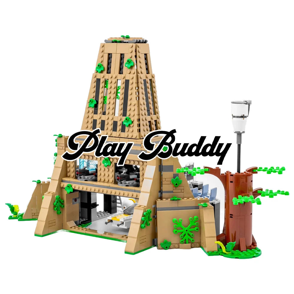 Yavin 4 Rebel Base (75365) 1066PCS Assembly Building Blocks w/ 10 Figures Yavin 4 Rebel Base Building Blocks