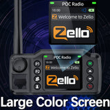 Zello Mini Mobile Car Radio 2G 3G 4G 5000KM Transceiver Supports GPS - Black - Walkie Talkie
